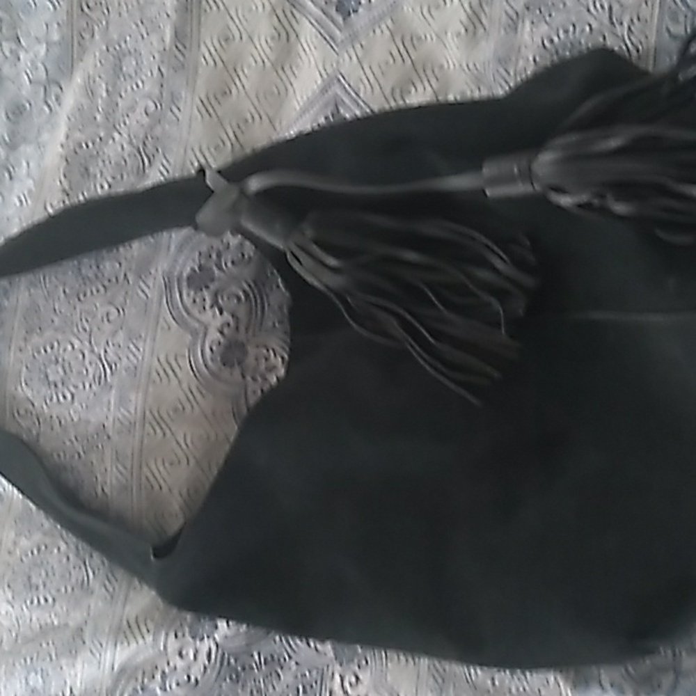 Rachel Zoe bag, leather tassels, faux body - Picture 2 of 5